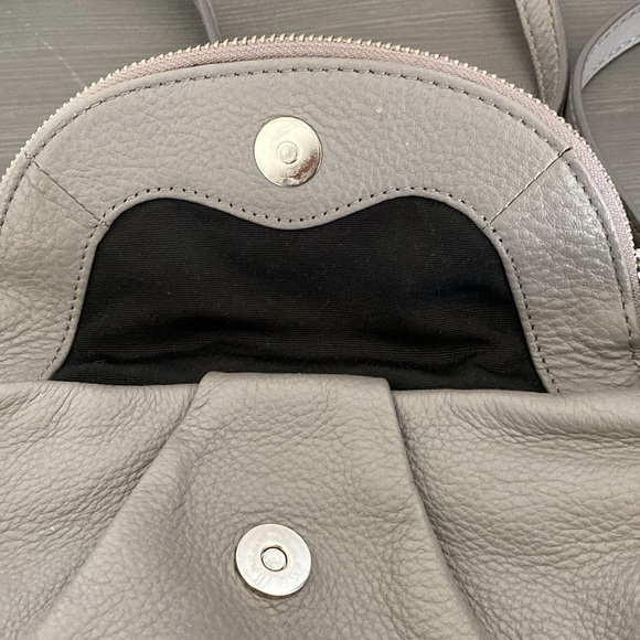 Marc Jacobs Natasha Bag New York Mini Crossbody Cement Gray - Picture 9 of 12